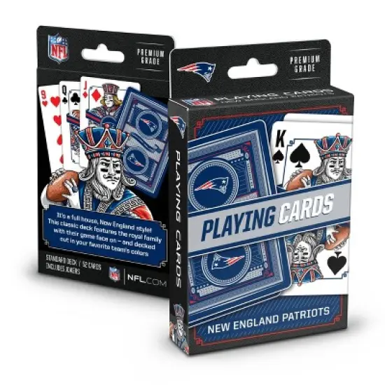 NFL New England Patriots Playing Cards image {6}