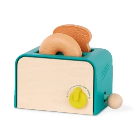 B. toys - Play Food Set Mini Chef - Breakfast Toaster Playset image {3}