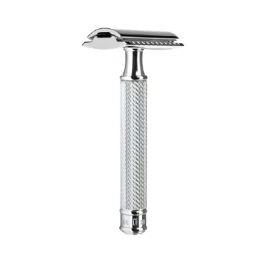 M&Uuml;HLE Traditional Chrome Safety Razor - Closed Comb image {1}