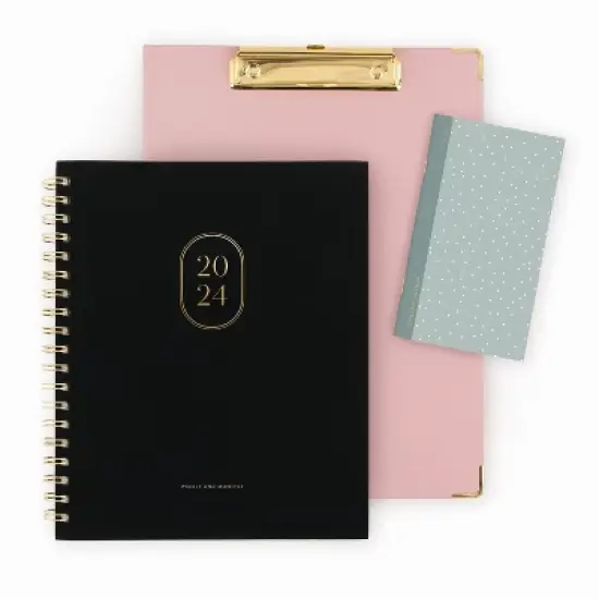 Sugar Paper Essentials 2024 Planner 10.25"x8.75" Weekly/Monthly Black image {7}