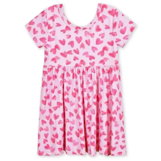 Gerber Toddler Girls' Short Sleeve Twirl Dress image {18}