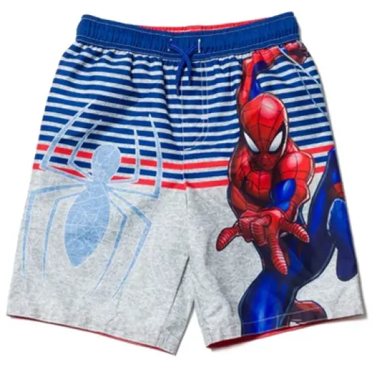 Marvel Avengers Spider-Man Swim Trunks Bathing Suit Toddler image {13}