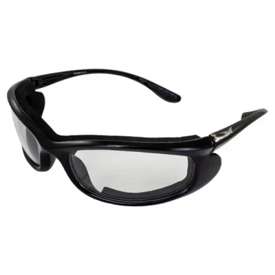 Global Vision Eyewear Shadow 24 Motorcycle Glasses with Clear to Smoke Sunlight Reactive Lenses image {6}