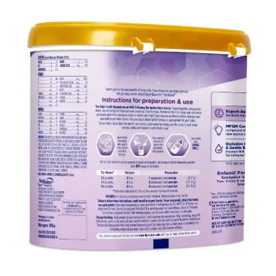 Enfamil NeuroPro Gentlease Powder Infant Formula  image {8}