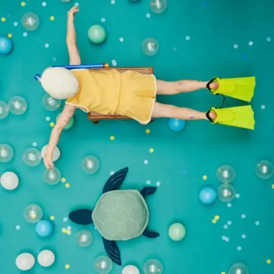 Meri Meri Louie Sea Turtle Large Toy (Pack of 1) image {4}