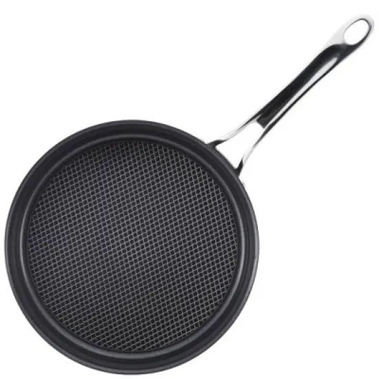 Anolon X Hybrid 3.5qt Nonstick Induction Saute Pan with Lid Super Dark Gray image {3}