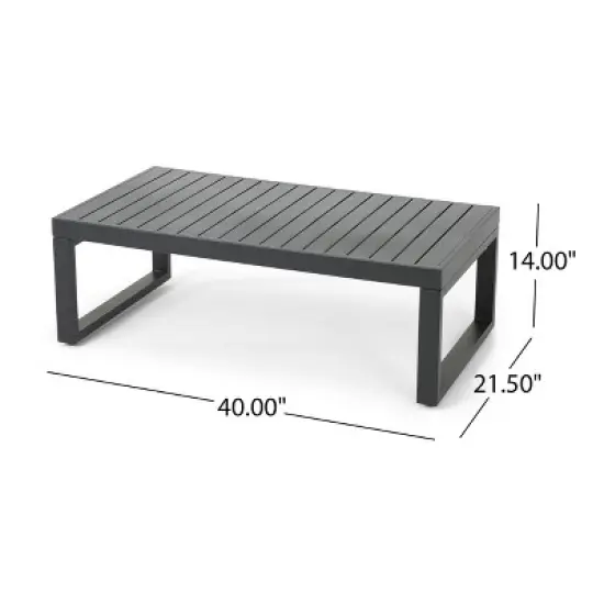 Christopher Knight Home Navan Outdoor Mesh and Aluminum 11 Seater Estate Collection with Cushions image {6}