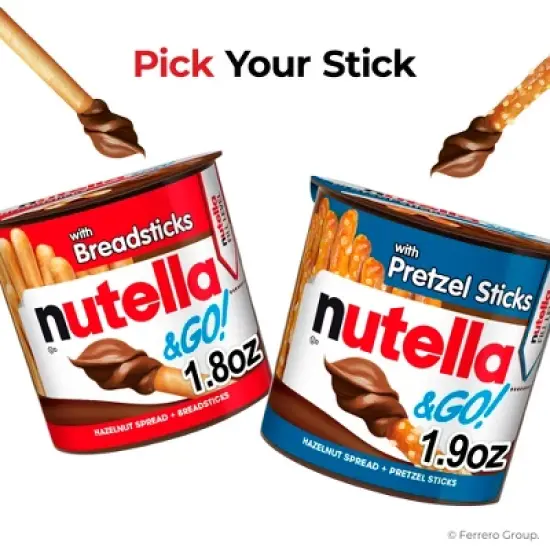 Nutella & Go! Hazelnut Spread & Breadsticks - 1.8oz/4pk image {7}