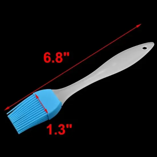 Unique Bargains Bakery Barbecue Heat Resistant Basting Cooking Grilling Pastry Brush 4pcs image {1}