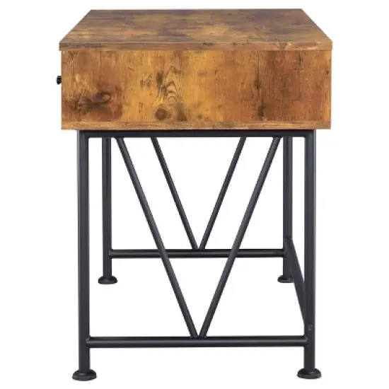 Analiese 3 Drawer Writing Desk - Coaster image {5}
