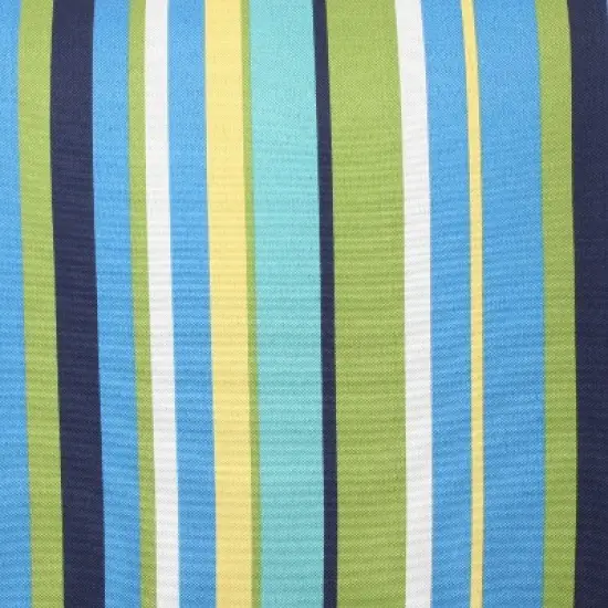 Outdoor Bench Cushion - Topanga Stripe - Pillow Perfect image {1}