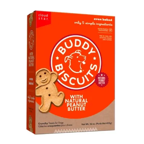 Buddy Biscuits Oven Baked Crunchy Peanut Butter Dog Treats image {11}