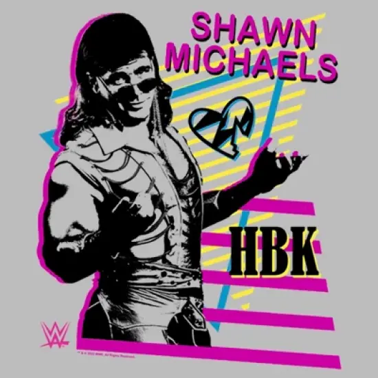 Girl's WWE Shawn Michaels HBK T-Shirt image {1}