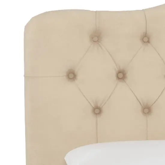 Skyline Furniture Tufted Headboard Velvet image {3}