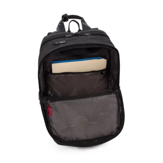 SWISSGEAR 18" Backpack with Carabiner - Black image {3}