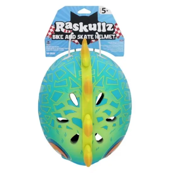 Raskullz Stego Hawk Child Helmet - Blue/Yellow image {5}