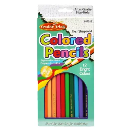 Charles Leonard Assorted Colored Pencils (12 packs, 12/pack) - Art & Craft Supplies Kits image {1}