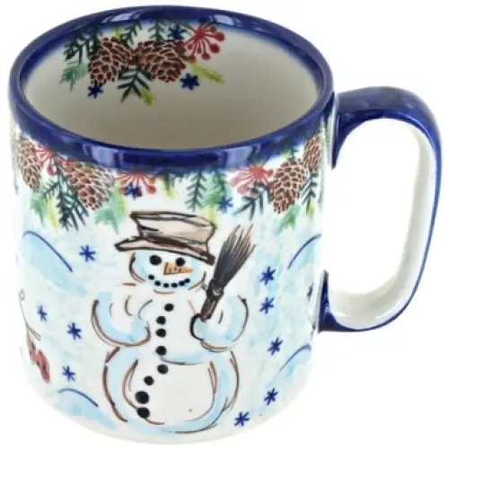 Blue Rose Polish Pottery Vena Mug image {16}