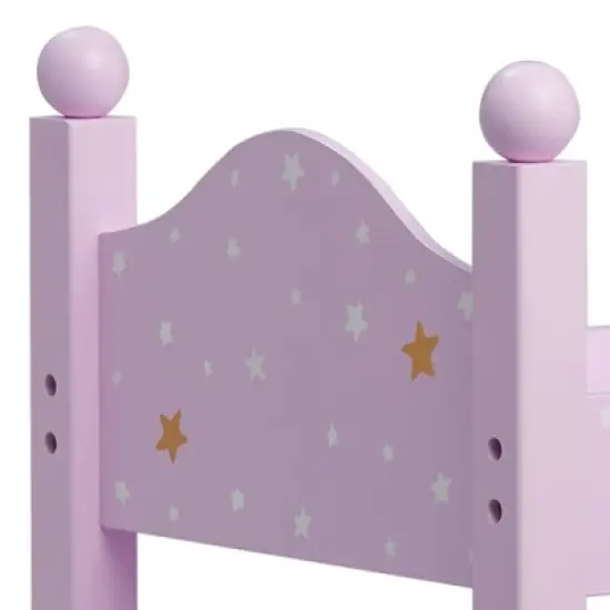 Olivia's Little World - Twinkle Stars Princess 18" Doll Double Bunk Bed image {7}