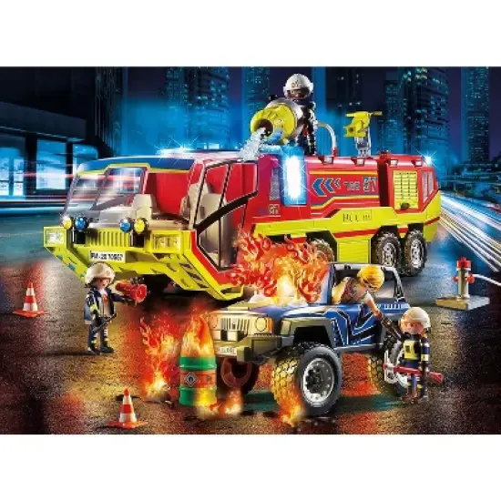 Playmobil Fire Engine with Truck image {3}