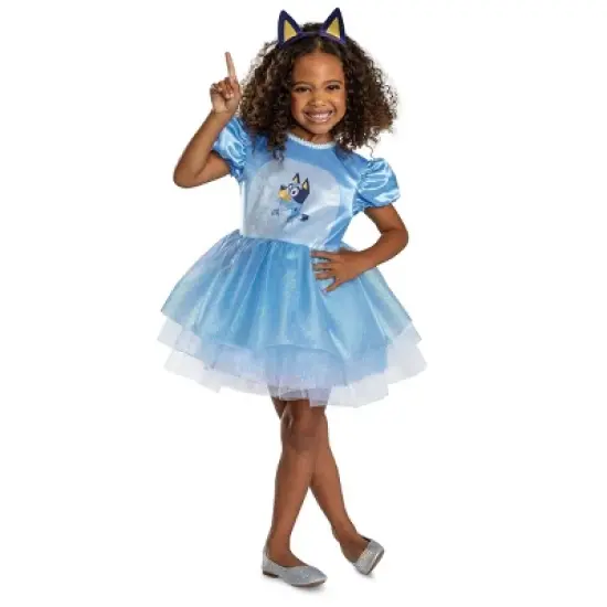 BBC Toddler Bluey Classic Costume Dress Blue image {5}