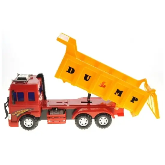 Insten Dump Truck with Friction Power, Vehicle Toys for Kids image {3}