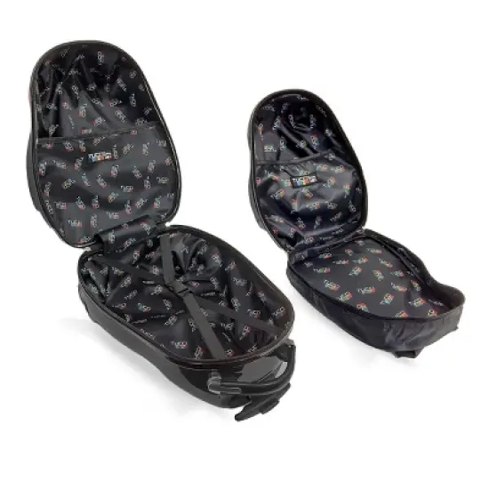 TUCCI Tigerlicious 2pc Kids' Hardside Carry On Luggage Set with 16" Suitcase & 13" Backpack image {4}