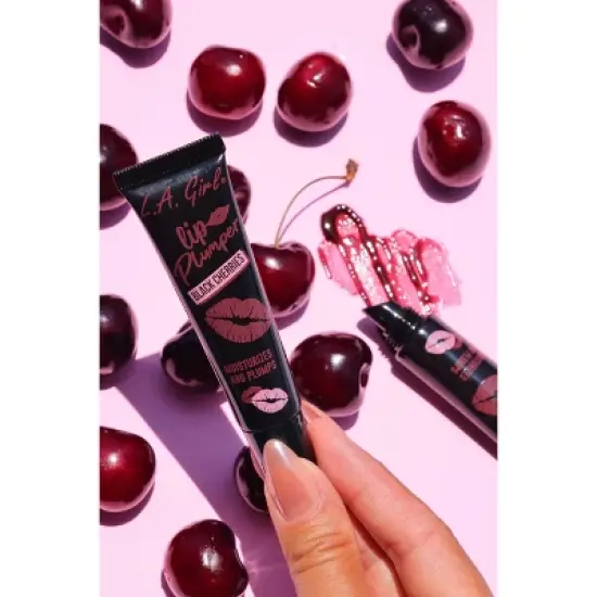 L.A. Girl Tinted Lip Plumper - Black Cherries - 0.44oz image {5}