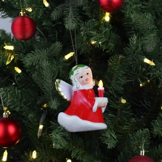 Mr. Christmas Mini Nostalgic Ceramic LED Christmas Decoration Figurine image {1}
