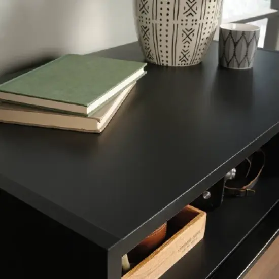 Boulevard Cafe 3 Drawer Chest Black - Sauder image {9}