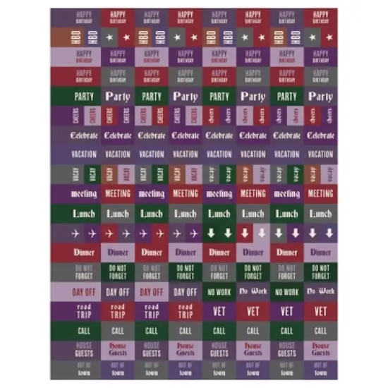 TF Publishing July 2025 - June 2026 Garden of Green Large Weekly Monthly Planner image {4}