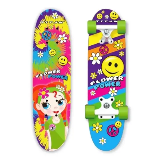 Titan Flower Power 24" Skateboard, Pink image {2}
