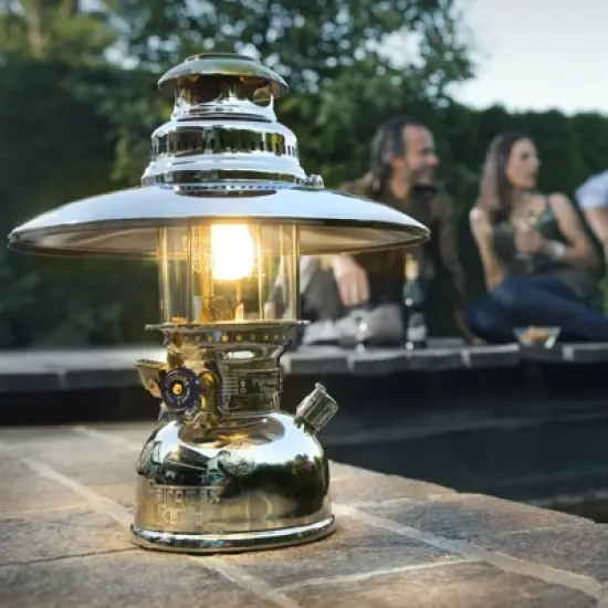 Petromax Top Reflector and Visor for HK350/HK500 Home and Camping Pressure Lanterns, Reflects Lamp Light Downward image {3}