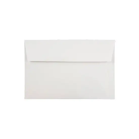 JAM Paper A9 Invitation Envelopes 5.75" x 8.75" White Bulk 500/Box 4023213D image {2}