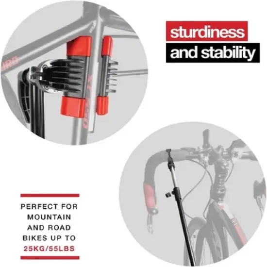 Bike Repair Stand - Foldable Home Bike Stand for Maintenance of Road Bike & Mountain Bike - Height Adjustable Portable Bike Work Stand - Homeitusa image {4}