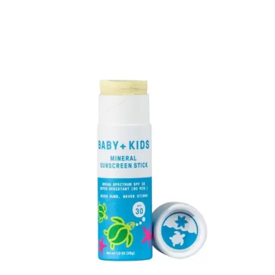 Raw Elements Baby + Kids Paper Mineral Sunscreen Stick - SPF 30+ - 1oz image {4}