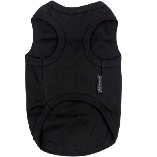 Parisian Pet 'Security&reg;' Embroidered Dog Shirt &ndash; Comfortable Pet Apparel for Dogs & Cats, Black image {1}