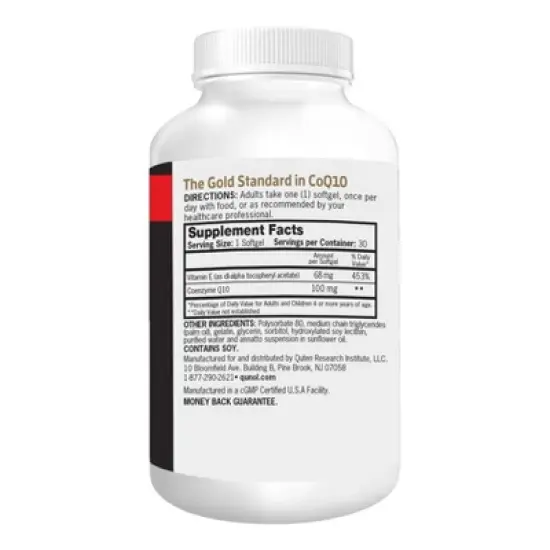 Qunol Ultra CoQ10 Dietary Supplement Softgels
 image {4}