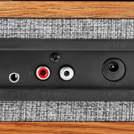 3-Speed Record Player Brown/Gray - Hearth & Hand&trade; with Magnolia image {4}