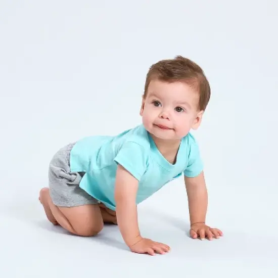 Gerber Baby & Toddler Boys' Short Sleeve Pocket Tees, 3-Pack image {3}