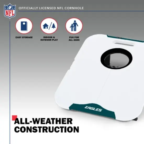 NFL Philadelphia Eagles All-Weather Travel Cornhole Set image {2}