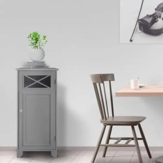 Dawson One Door Floor Cabinet - Elegant Home Fashions image {2}