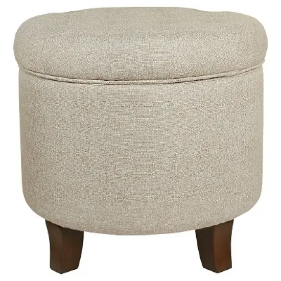 Boho Tufted Storage Ottoman - HomePop image {12}