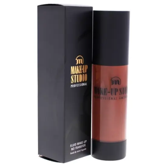 Fluid Foundation No Transfer - Dark Chocolate by Make-Up Studio for Women - 1.18 oz Foundation image {2}