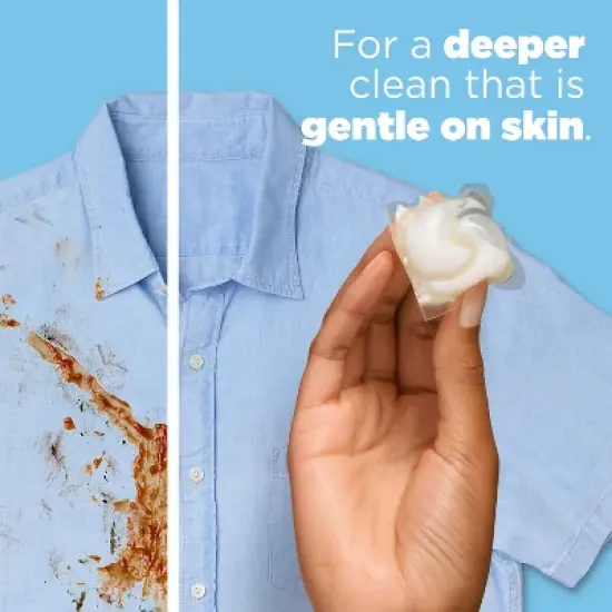 Tide Pods Laundry Detergent Pacs - Free & Gentle image {7}