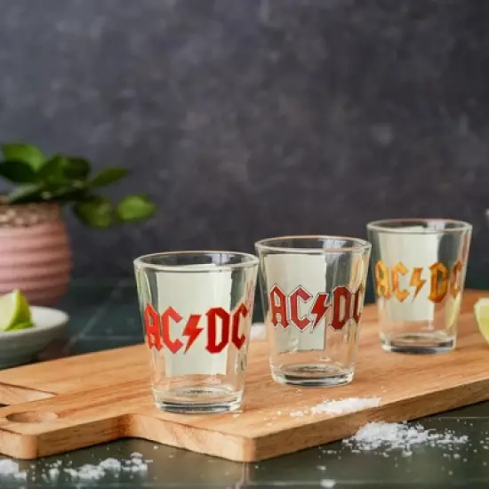 ICUP, Inc. AC/DC Icons 4-Piece 1.5oz Shot Glass Set image {6}