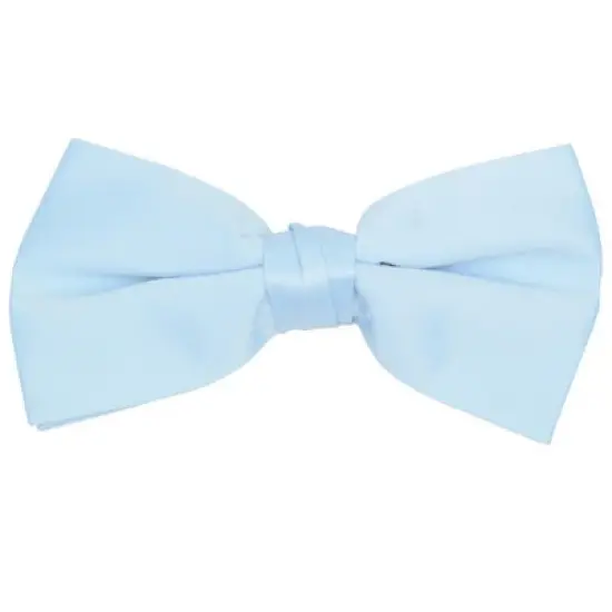 Men's Pre-tied Adjustable Length Bow Tie - Formal Tuxedo Solid Color image {36}