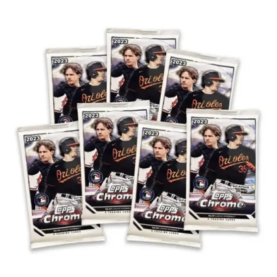 2023 Topps MLB Chrome Baseball Trading Card Blaster Box image {2}