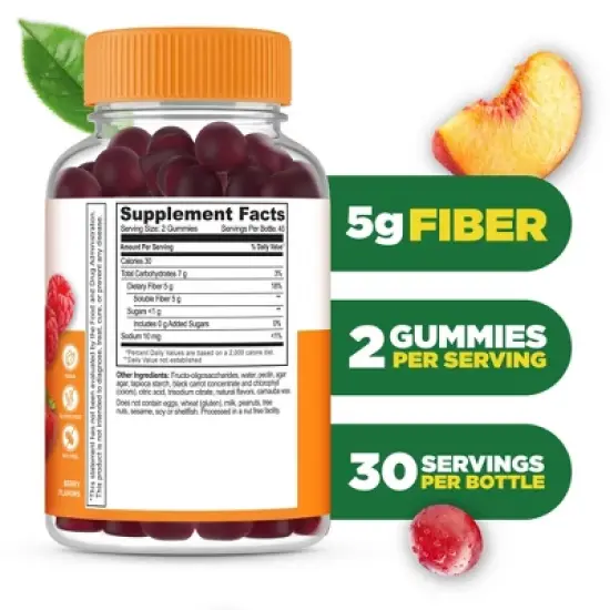 Lifeable - Prebiotic Fiber - Adults - 90 Gummies image {1}