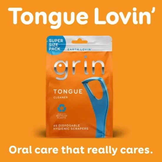 Grin Oral Care Tongue Cleaner - 48ct image {8}